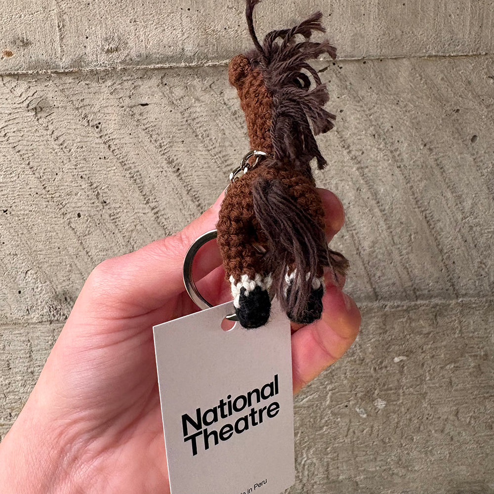Crochet Horse Key Ring
