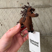 Crochet Horse Key Ring