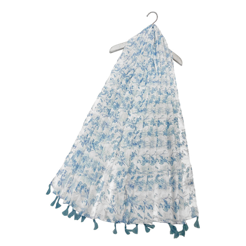 Daffodil Print Scarf