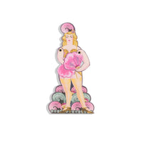 Dancer Fanny Cut Out Card