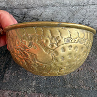 The Father and The Assassin - Brass Bowl Deer Design