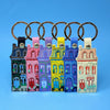 Leather Dolls House Keyring