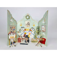 Festive Dutch Gable Advent Calendar