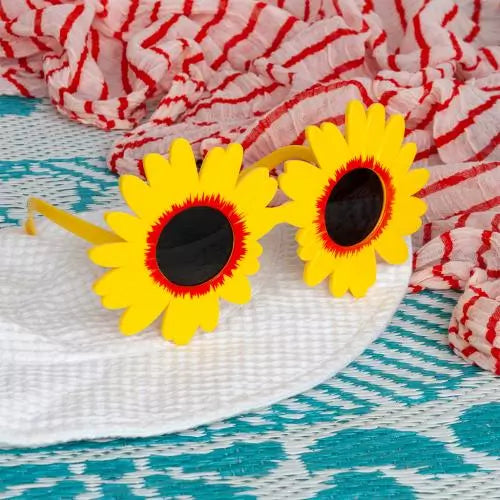 Funglasses Yellow Sunflowers