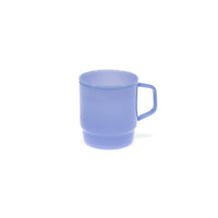 Glass Coffee Cup - Blue