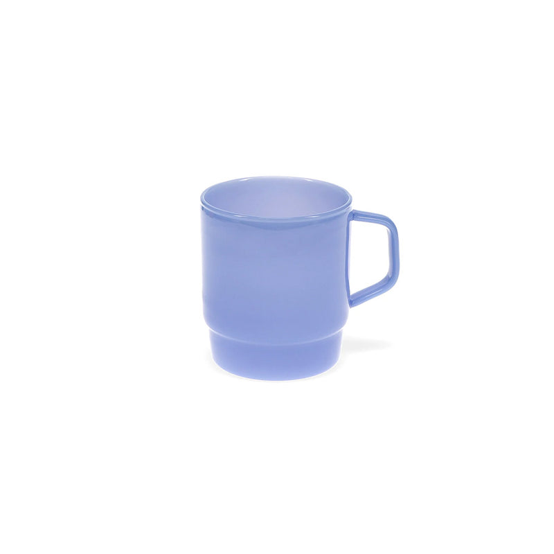Glass Coffee Cup - Blue