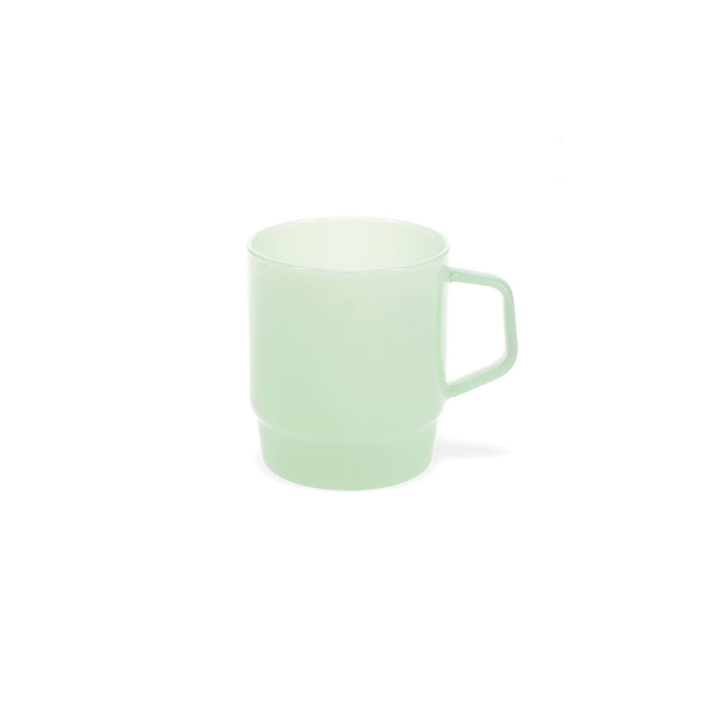 Glass Coffee Cup - Mint Green