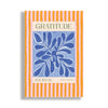 Orange and Pink Gratitude Journal