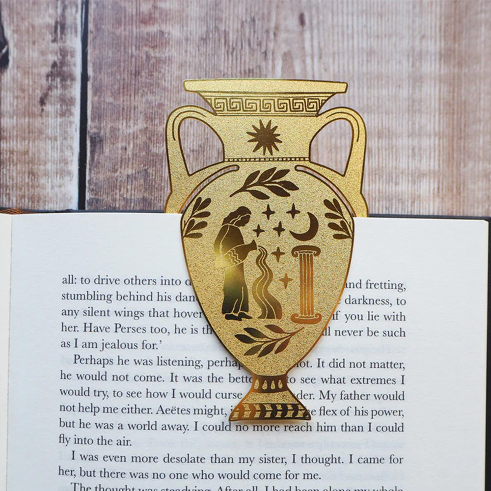 Greek Vase Brass Bookmark