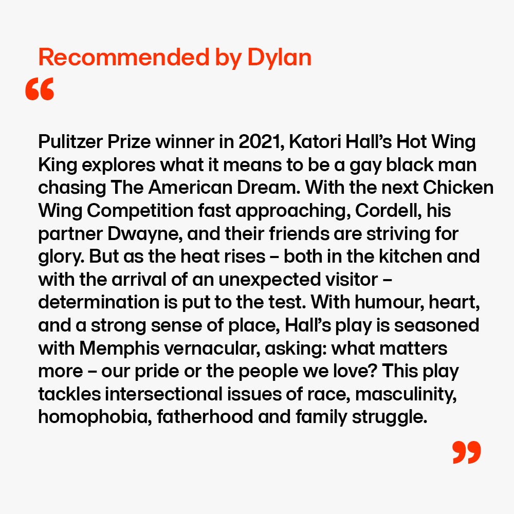 The Hot Wing King National Theatre 2024 Playtext
