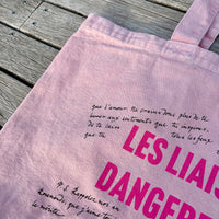 Les Liaisons Dangereuses Recycled Cotton Tote Bag