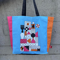 Cotton Theatre Tote Bag - National Theatre Bookshop x Paul Farrell