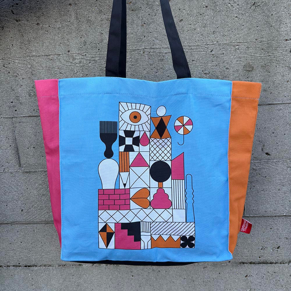 Cotton Theatre Tote Bag - National Theatre Bookshop x Paul Farrell