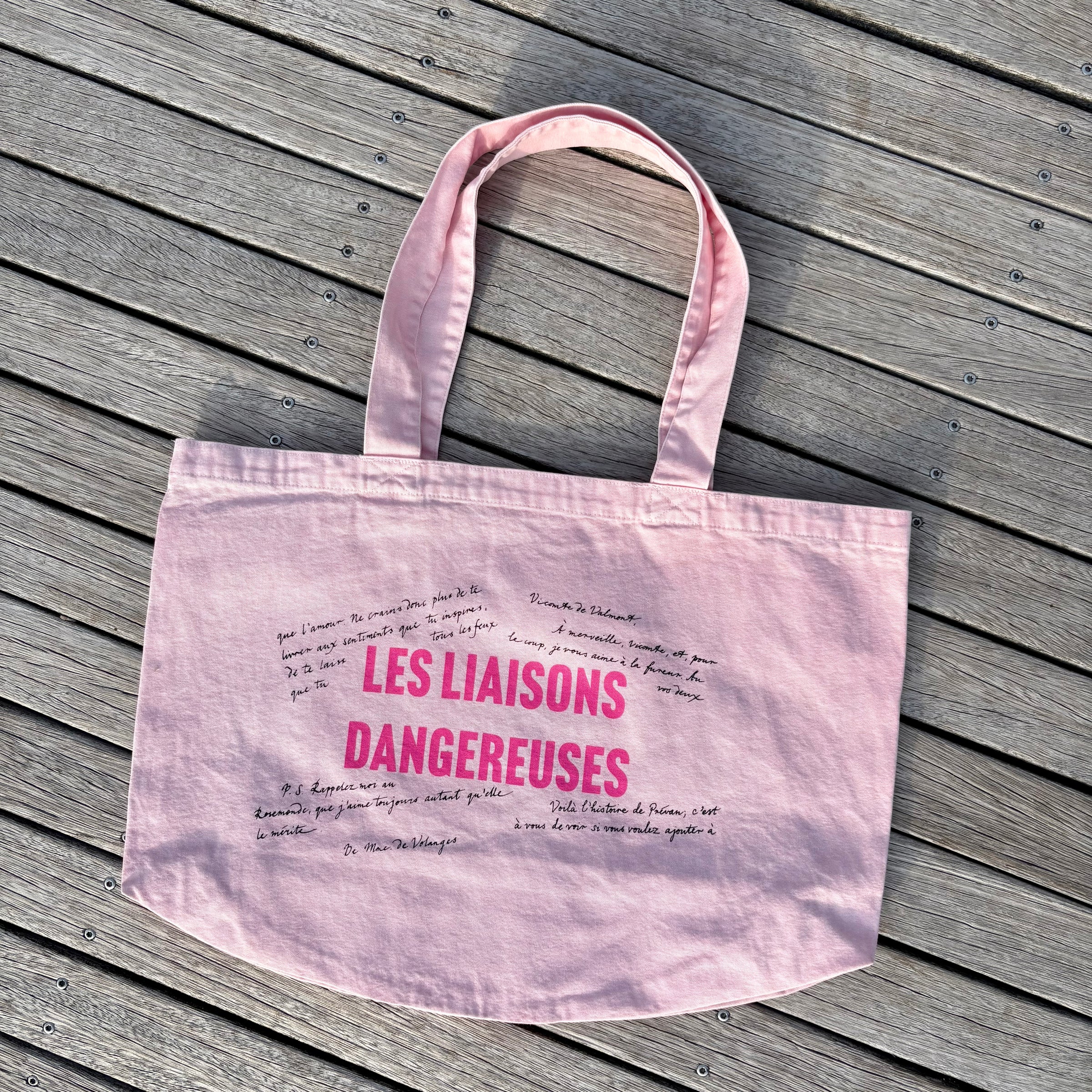 Les Liaisons Dangereuses Recycled Cotton Tote Bag