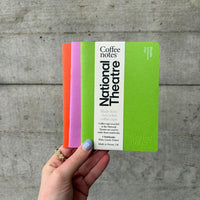 Coffeenotes x National Theatre Set of 3 Notebooks A6 - Tutti Frutti
