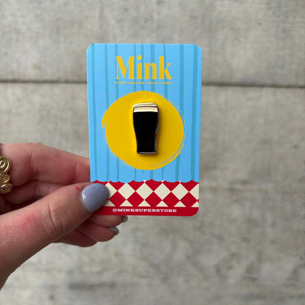 Pint O Plain Pin Badge