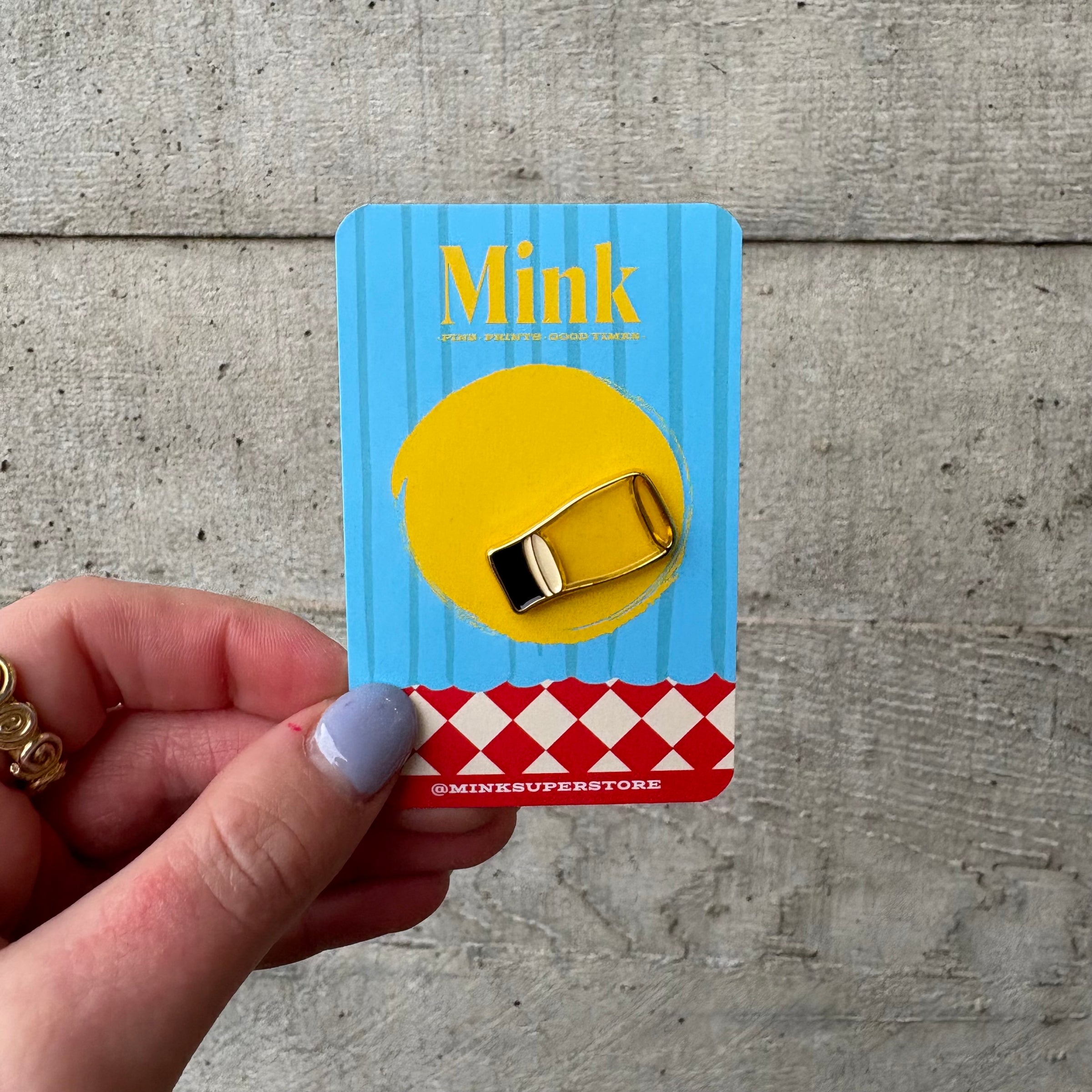 Pint O Plain (Shlugged) Pin Badge