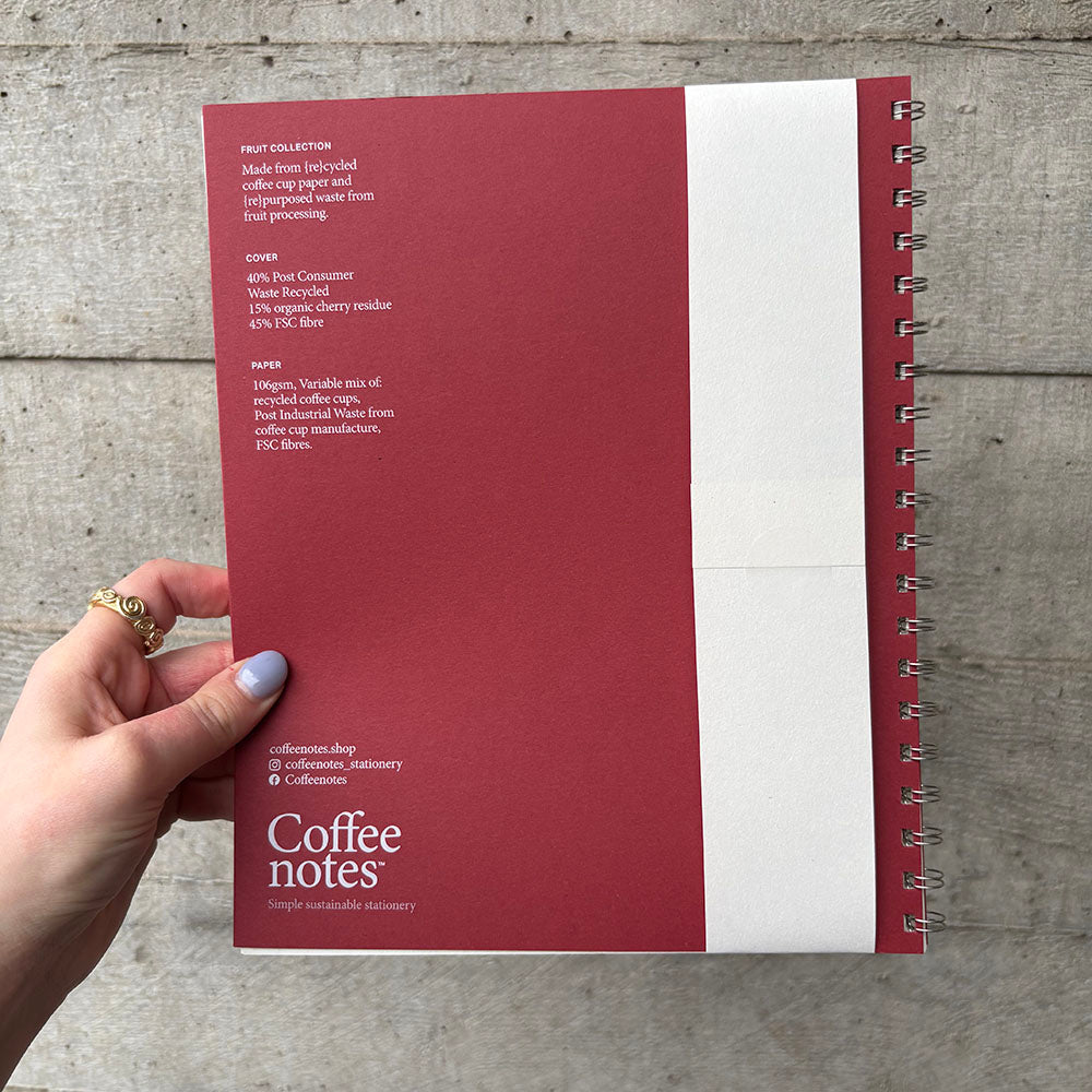 Coffeenotes x National Theatre Monthly Planner 2026 - Cherry