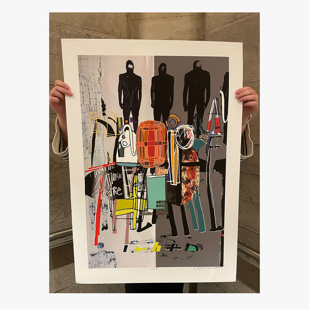 David Carson Limited Edition Print