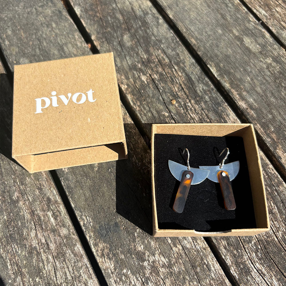 Cornish with Tortoiseshell Earrings