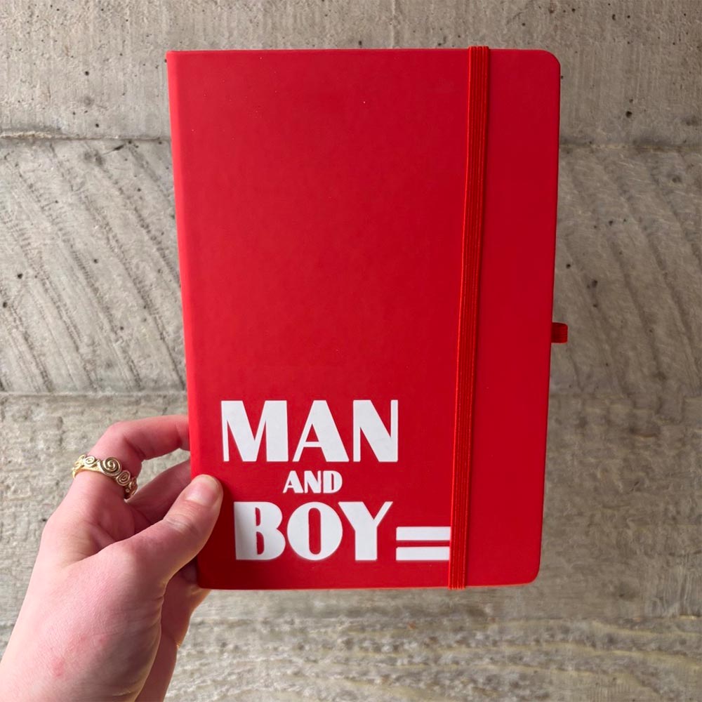 Man and Boy Notebook