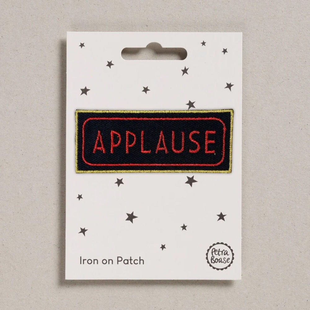 Applause Iron-on Patch