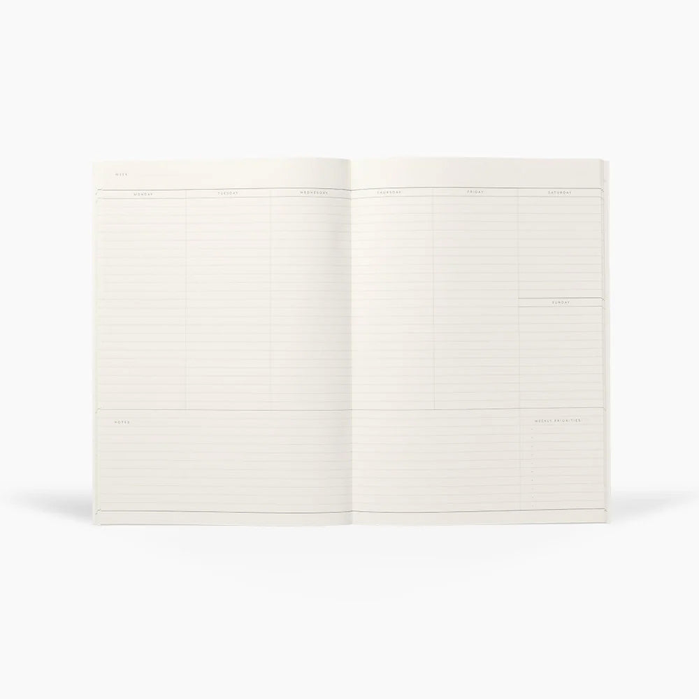 Milo Weekly Planner - Light Grey