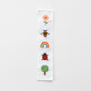 Nature Rainbow Cross Stitch Bookmark Kit