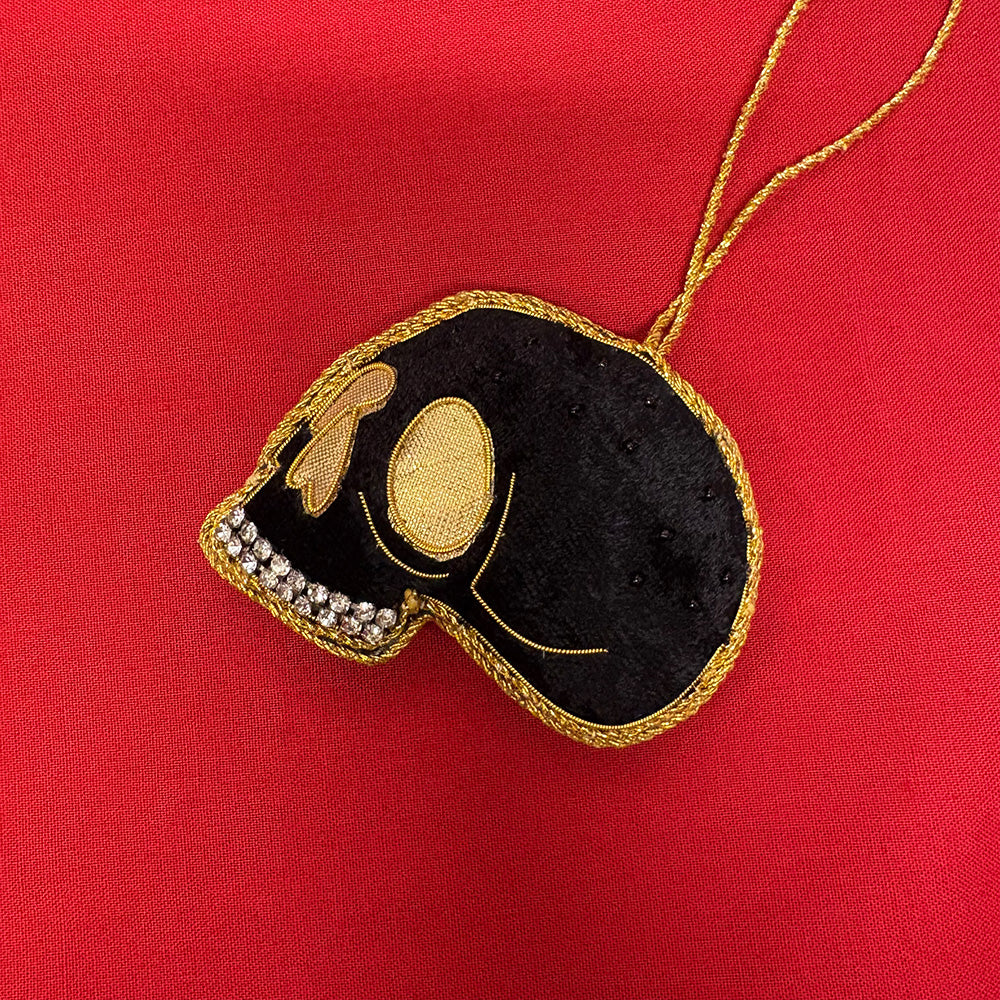 National Theatre Felt Skull Decoration