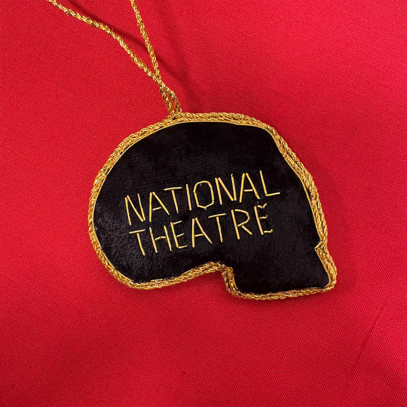 National Theatre Felt Skull Decoration
