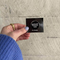 National Theatre Live Pin Badge