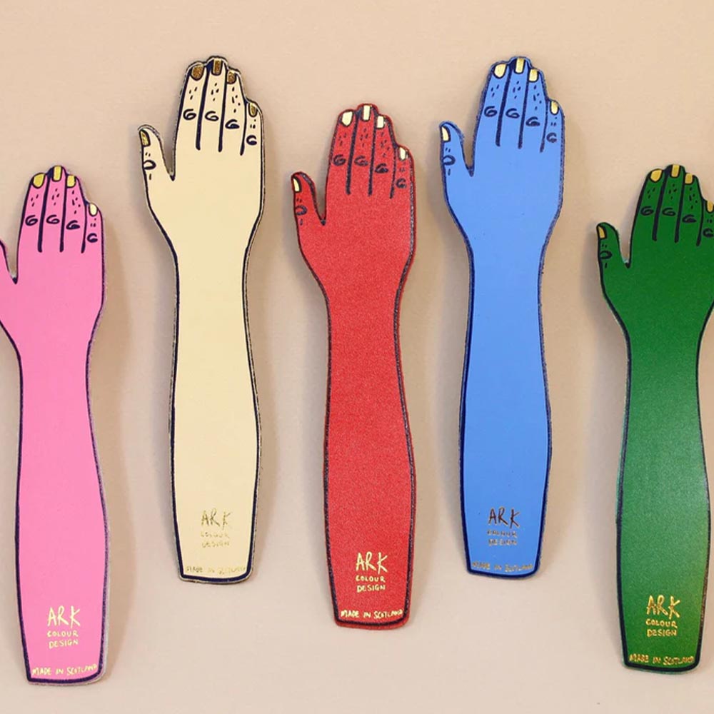 Palm Reader Leather Bookmark