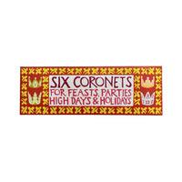 Pack of 6 Paper Coronets