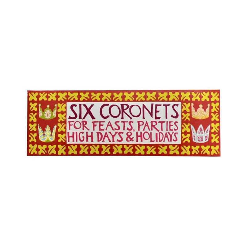 Pack of 6 Paper Coronets