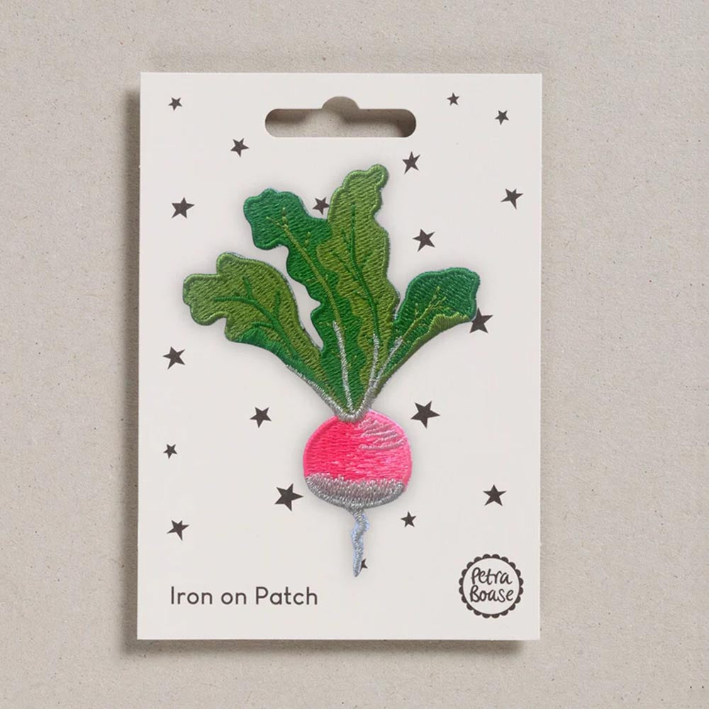 Radish Iron-on Patch