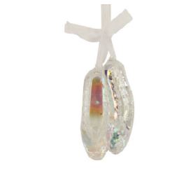 Iridescent Rainbow Ballet Shoes Decoration