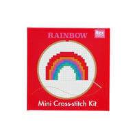 Rainbow Mini Cross Stitch Kit