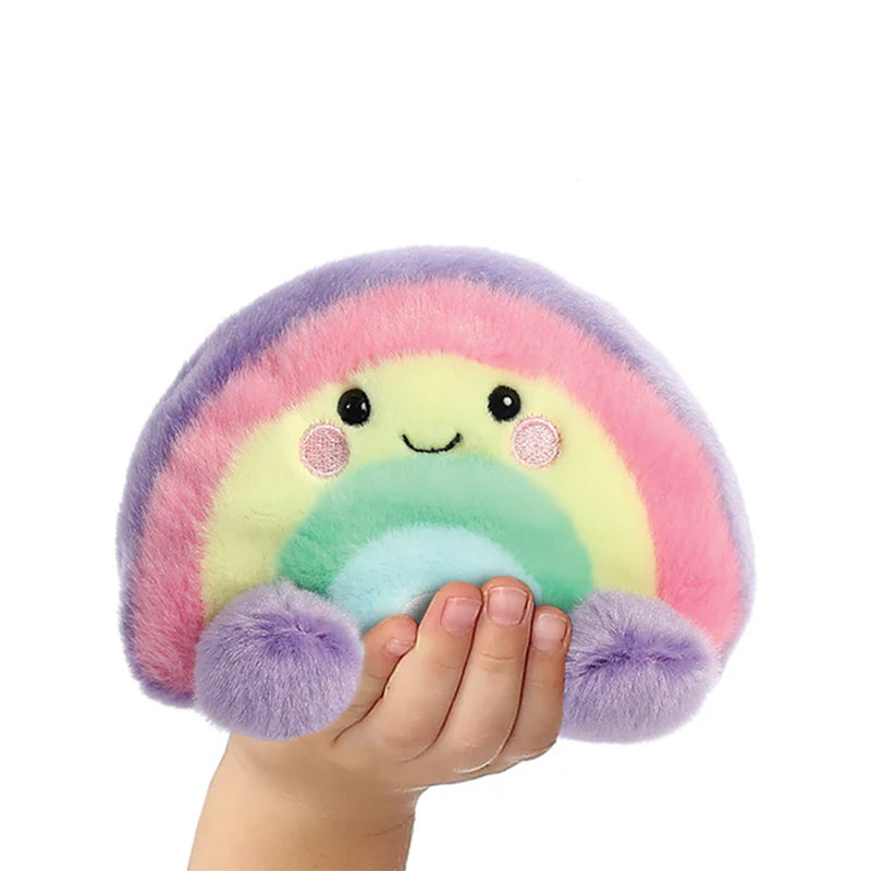 Soft Rainbow Palm Pal