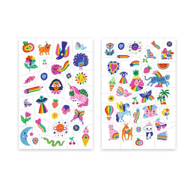 Rainbow Temporary Tattoos