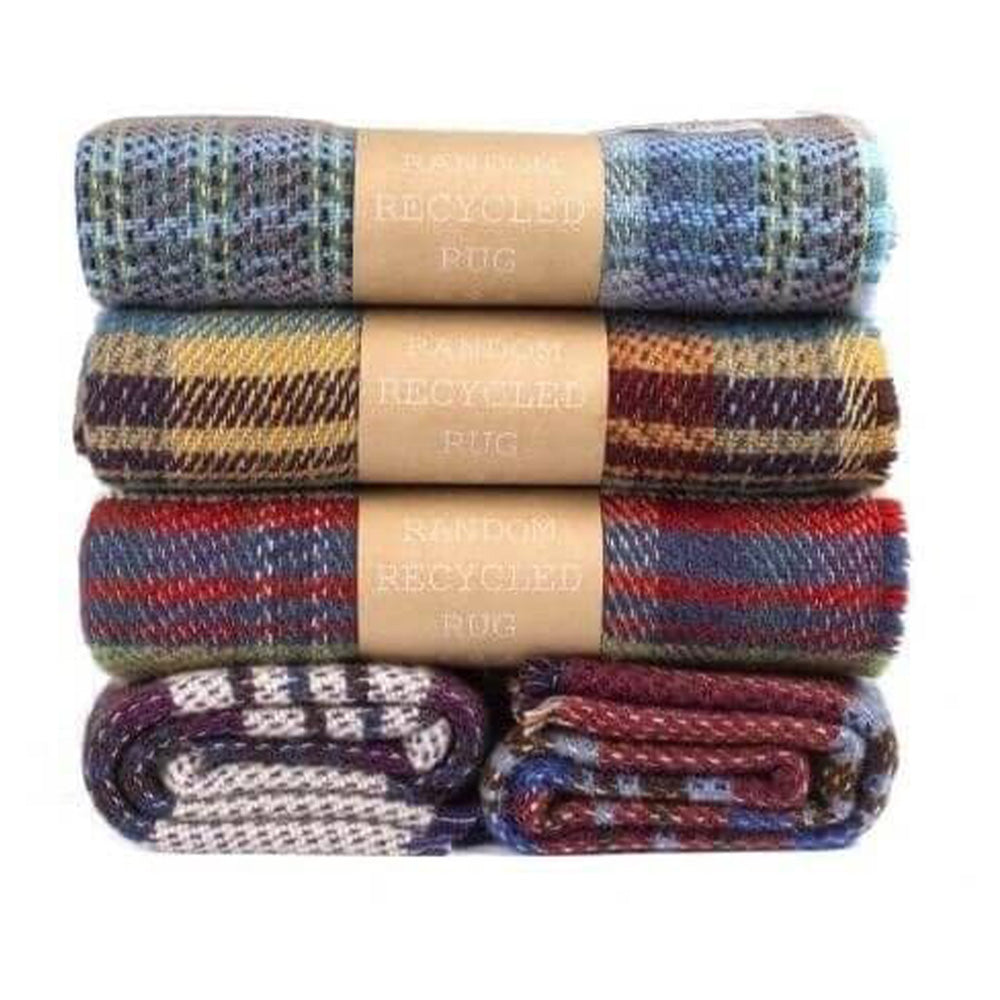 Small Recycled All Wool Picnic Rug