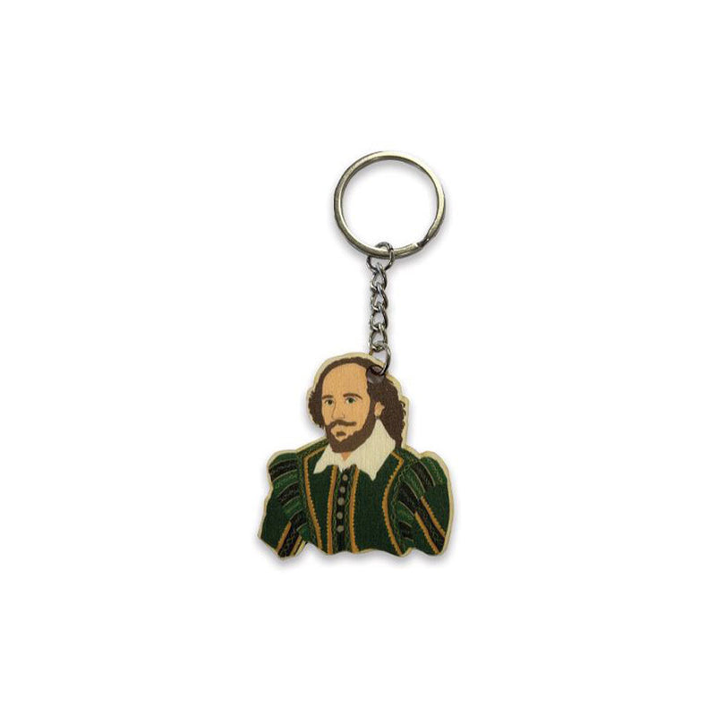 Shakespeare Wooden Keyring