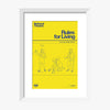 Rules for Living 2015 Print