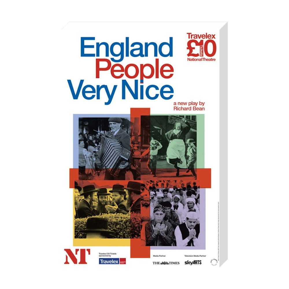 England People Very Nice Print