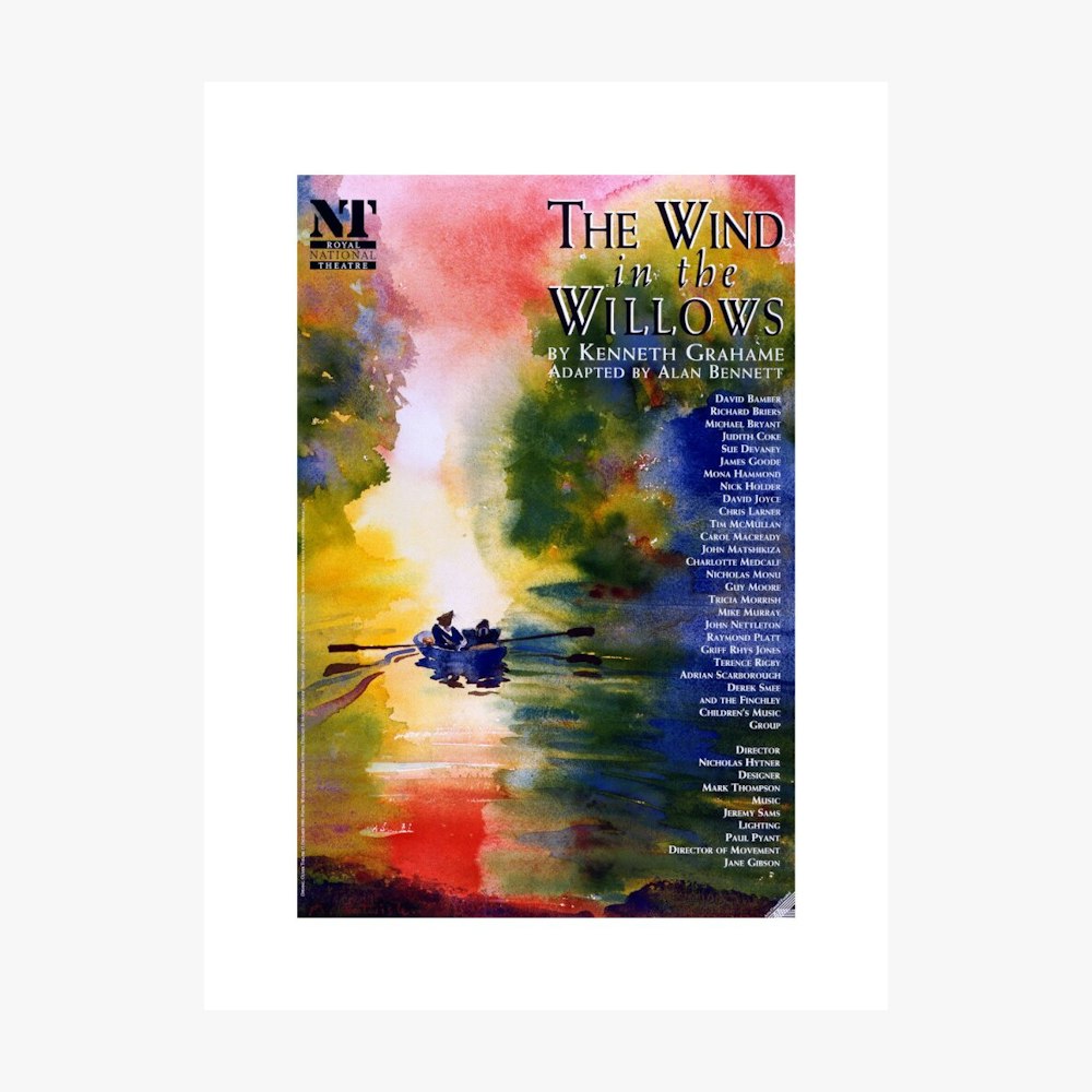 The Wind in the Willows 1990 Print