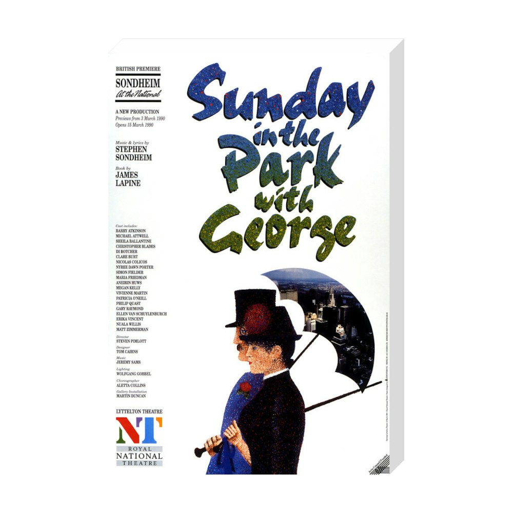 Sunday in the Park with George 1990 Print