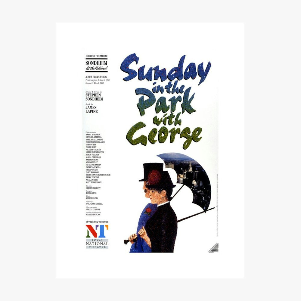 Sunday in the Park with George 1990 Print