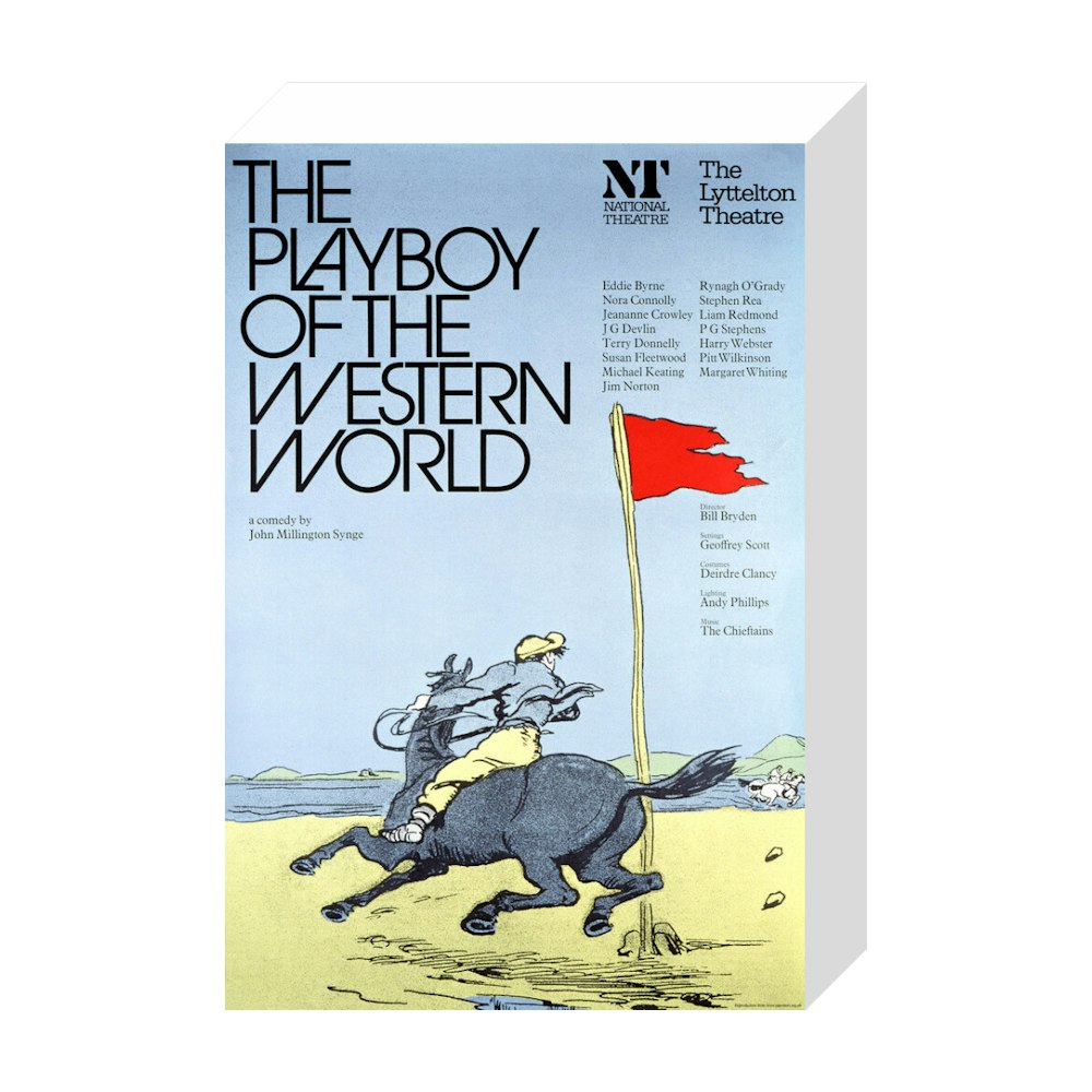 Playboy of the Western World 1975 Print