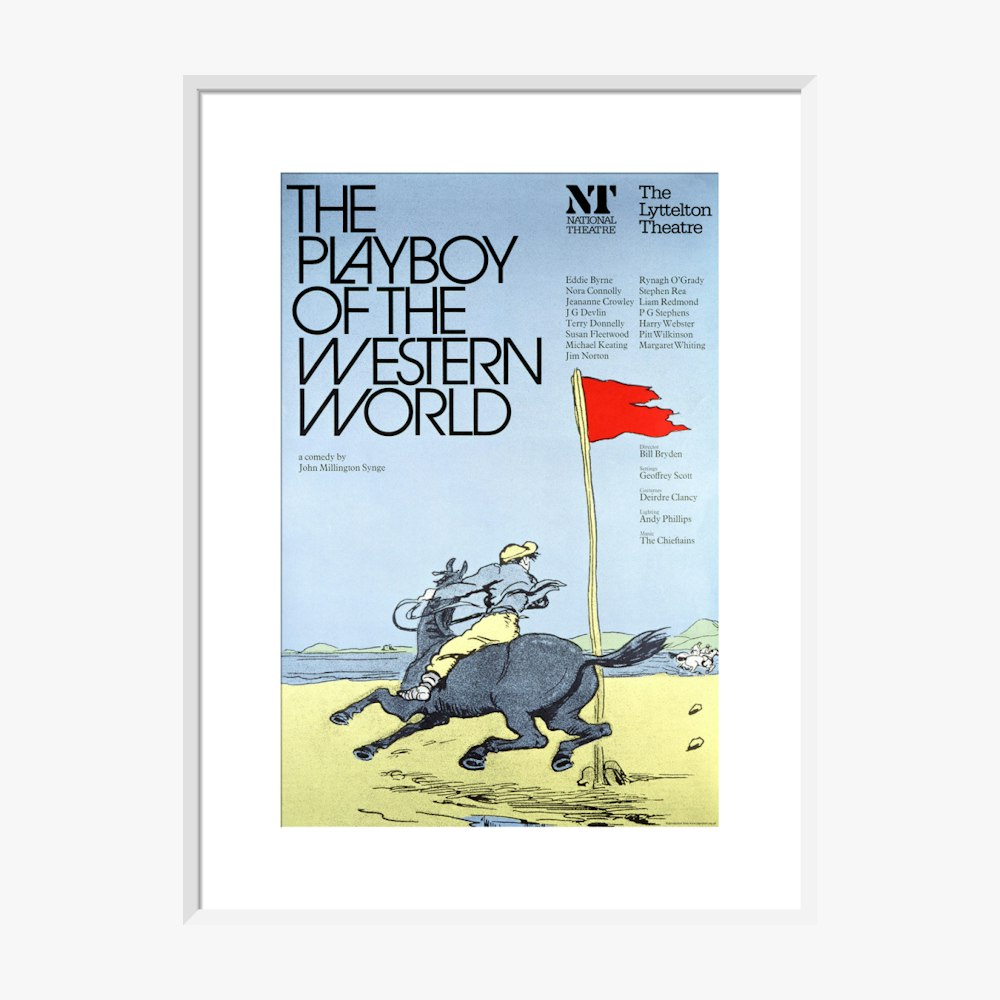 Playboy of the Western World 1975 Print