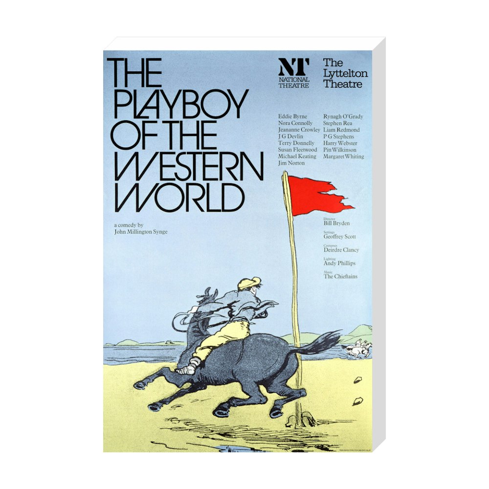 Playboy of the Western World 1975 Print