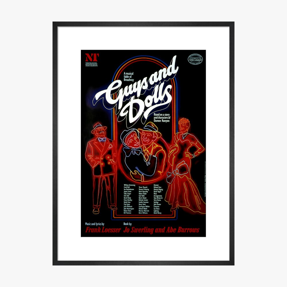 Guys and Dolls 1982 Print
